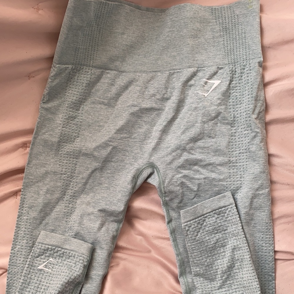 Gym shark seamless mint blue leggings